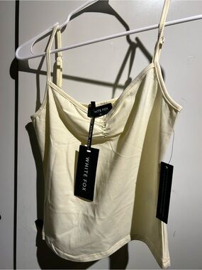 White Fox Keeping It Cute Cami Top